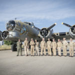 Portraying bomber crew instructors for Bomber Camp - Stockton Air Field, 2019.