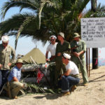 Portraying Naval Construction Battalion 6 (Special) - Old Fort MacArthur Days, 2011.